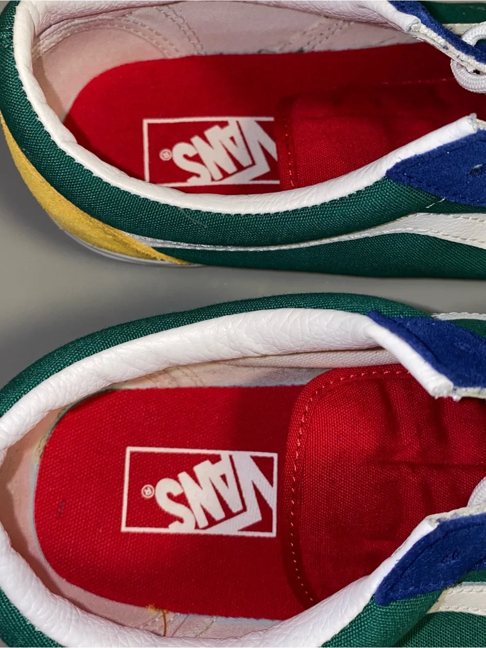 Vans Old Skool Yacht Club Colorblock Men's Size 13 Blue Green Yellow WITH BOX